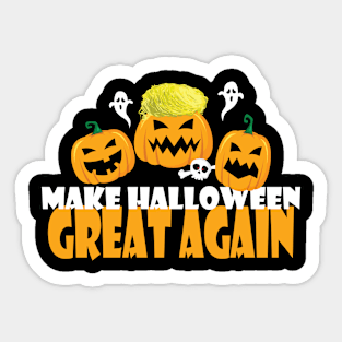 Make Halloween Great Again Sticker